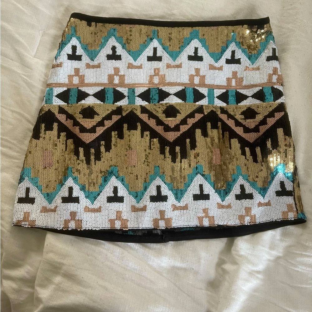 Sequin Skirt